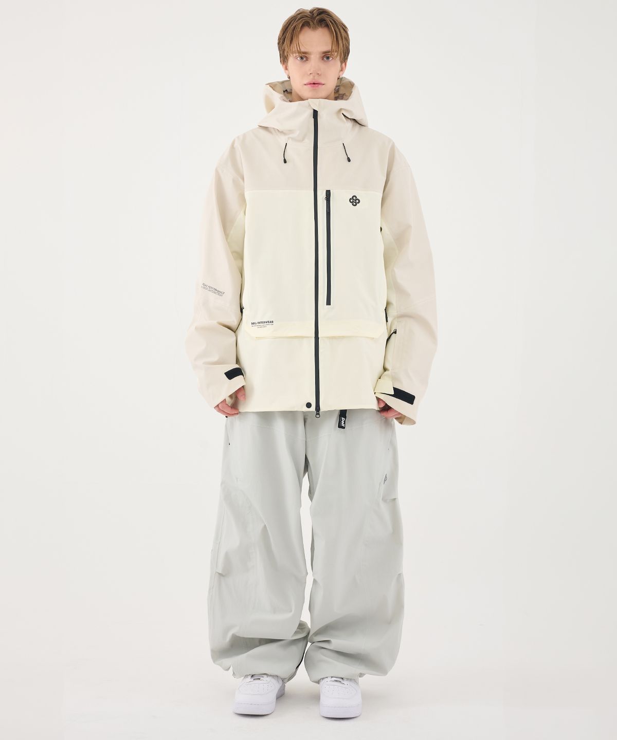돌아우터웨어(DOLL OUTERWEAR) 2526 브릭 팬츠 COOL GRAY 남녀공용