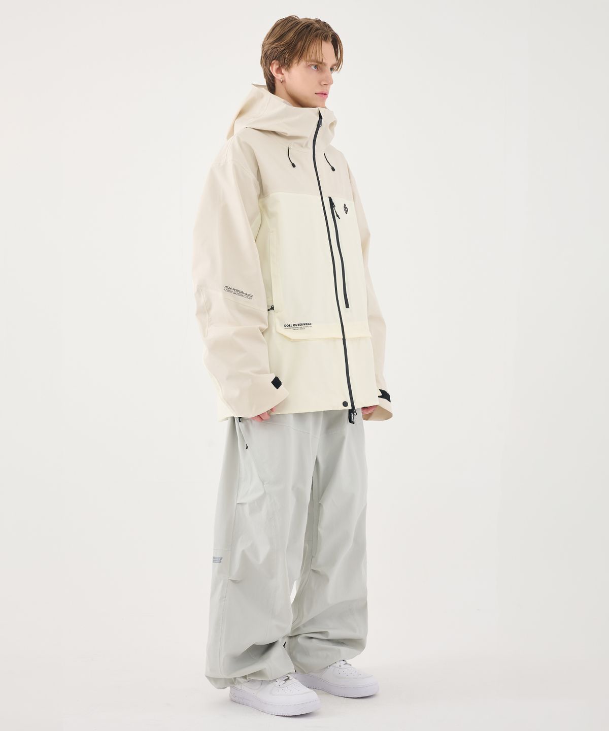 돌아우터웨어(DOLL OUTERWEAR) 2526 브릭 팬츠 COOL GRAY 남녀공용