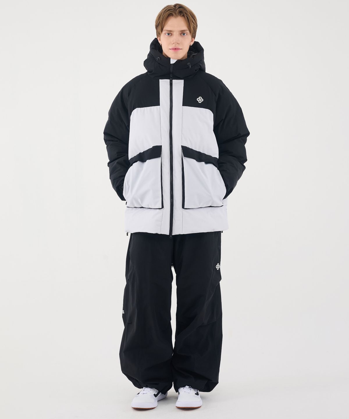돌아우터웨어(DOLL OUTERWEAR) 2526 브릭 팬츠 BLACK 남녀공용