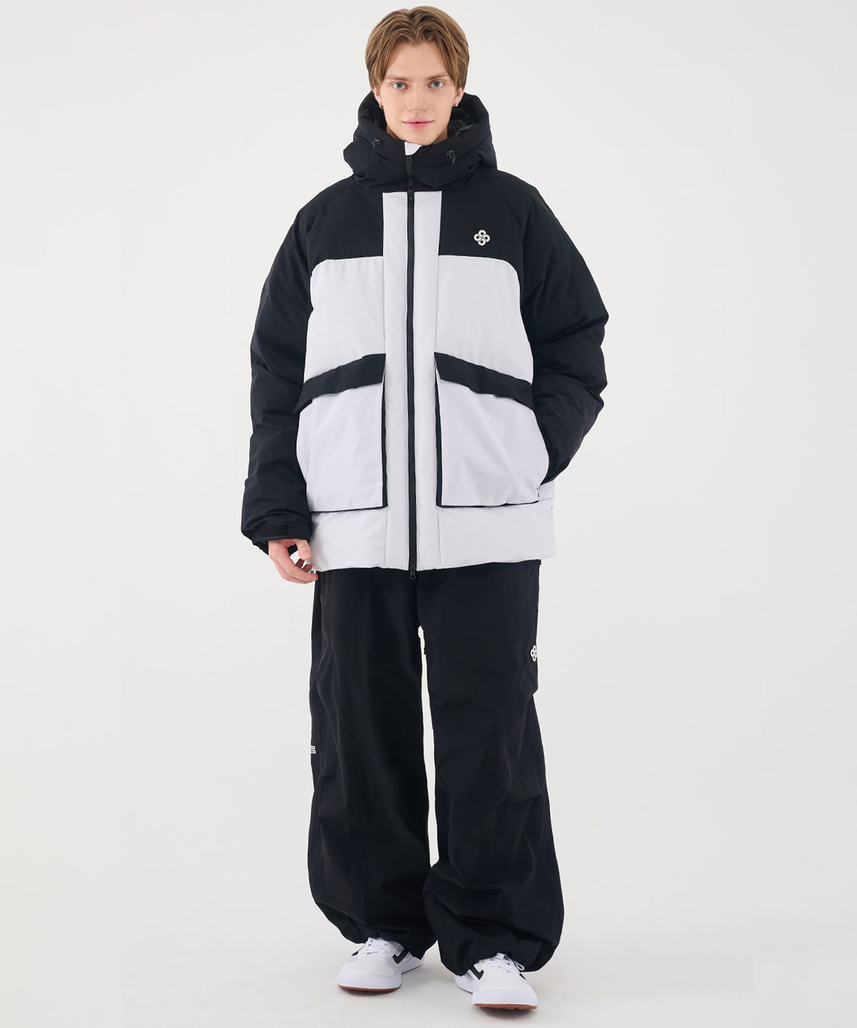 돌아우터웨어(DOLL OUTERWEAR) 2526 브릭 팬츠 BLACK 남녀공용