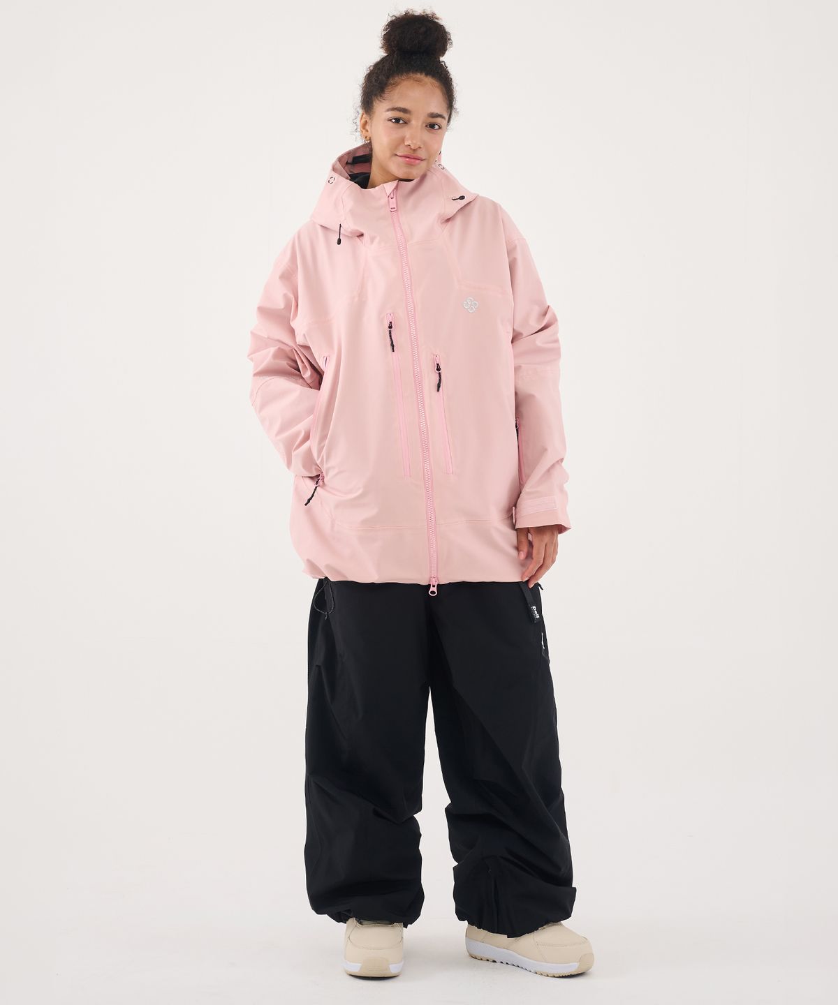 돌아우터웨어(DOLL OUTERWEAR) 2526 브릭 팬츠 BLACK 남녀공용
