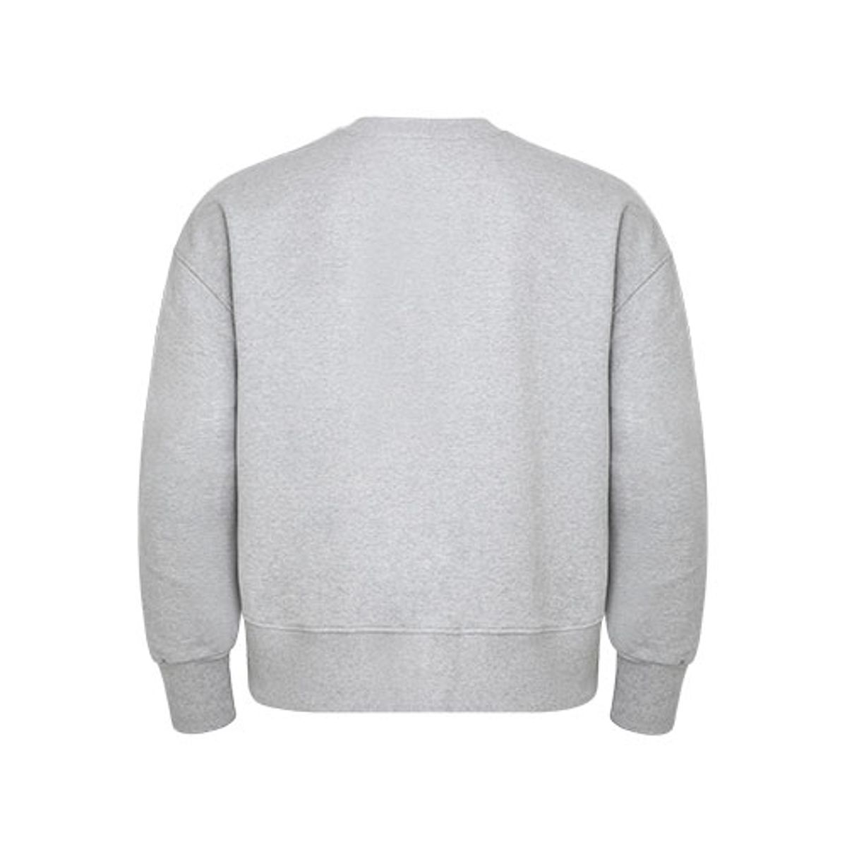 칠사(CHILLSA) 4-season Crop Sweatshirts_Melange Gray
