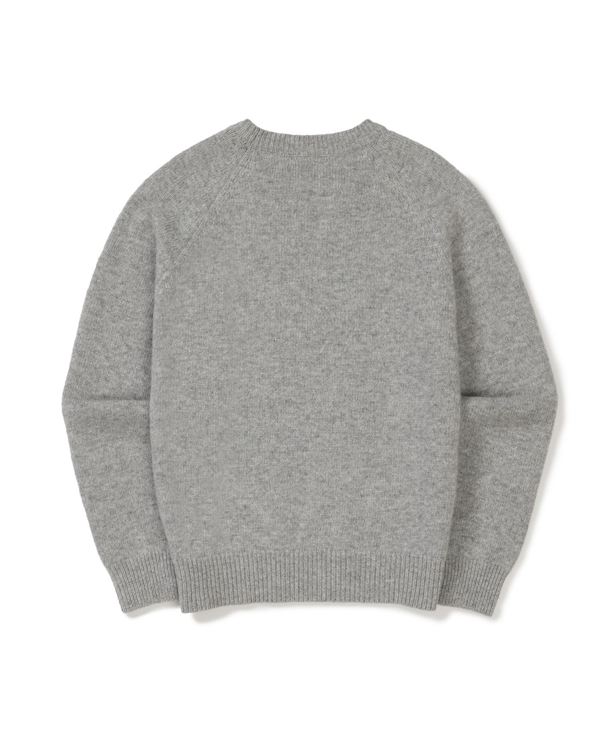 스노우피크 어패럴(SNOWPEAK APPAREL) 캐시미어 블랜드 여성 세미크롭 니트 맨투맨 (S25WWFHT73) Melange Gray