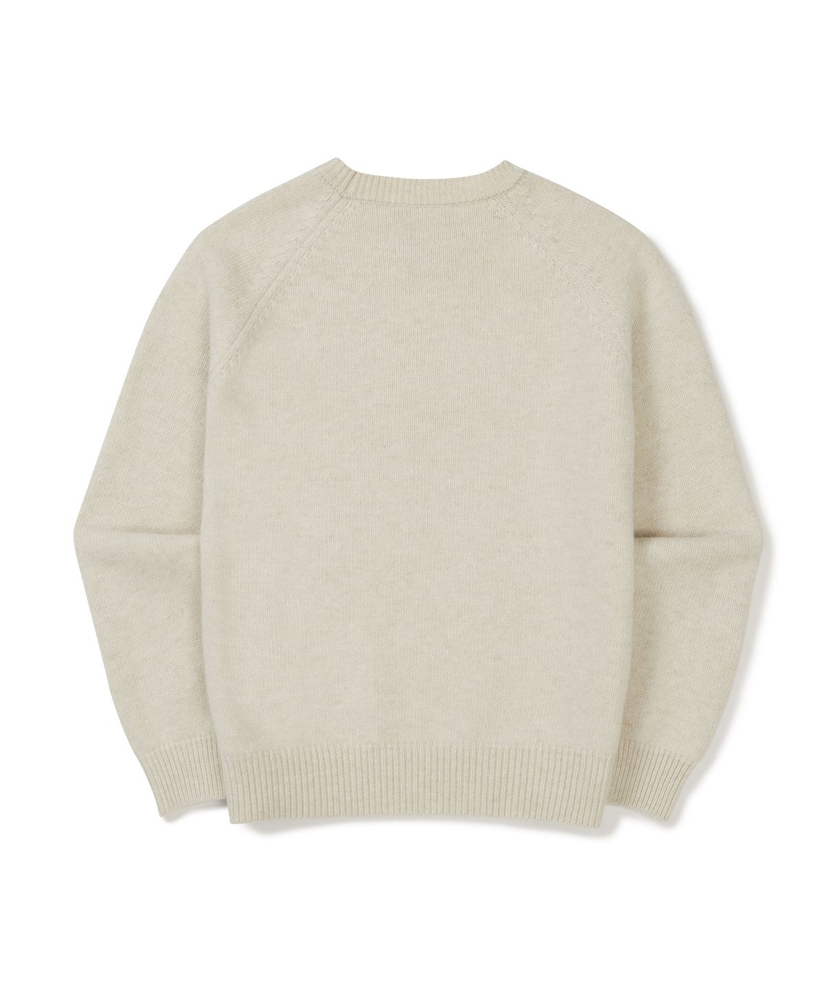 스노우피크 어패럴(SNOWPEAK APPAREL) 캐시미어 블랜드 여성 세미크롭 니트 맨투맨 (S25WWFHT73) Sand Beige