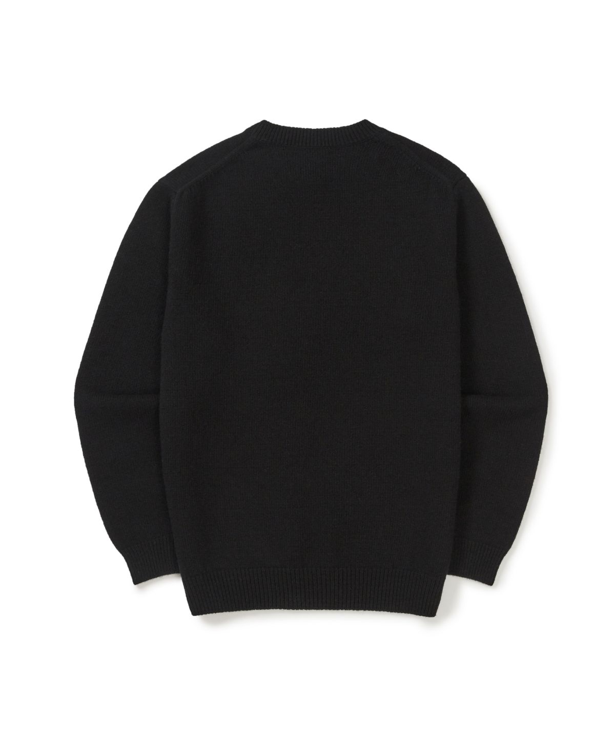 스노우피크 어패럴(SNOWPEAK APPAREL) 캐시미어 블랜드 니트 맨투맨 (S25WMFHT72) Black