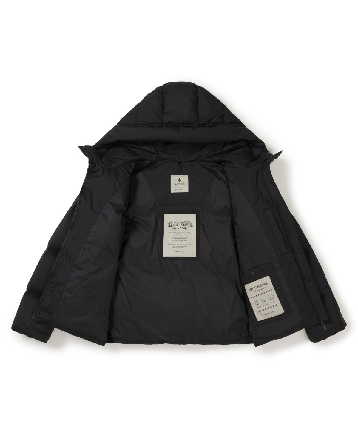 스노우피크 어패럴(SNOWPEAK APPAREL) 퍼피나 여성 후드 헤비 다운 자켓 (S25WWFDJ21) Black