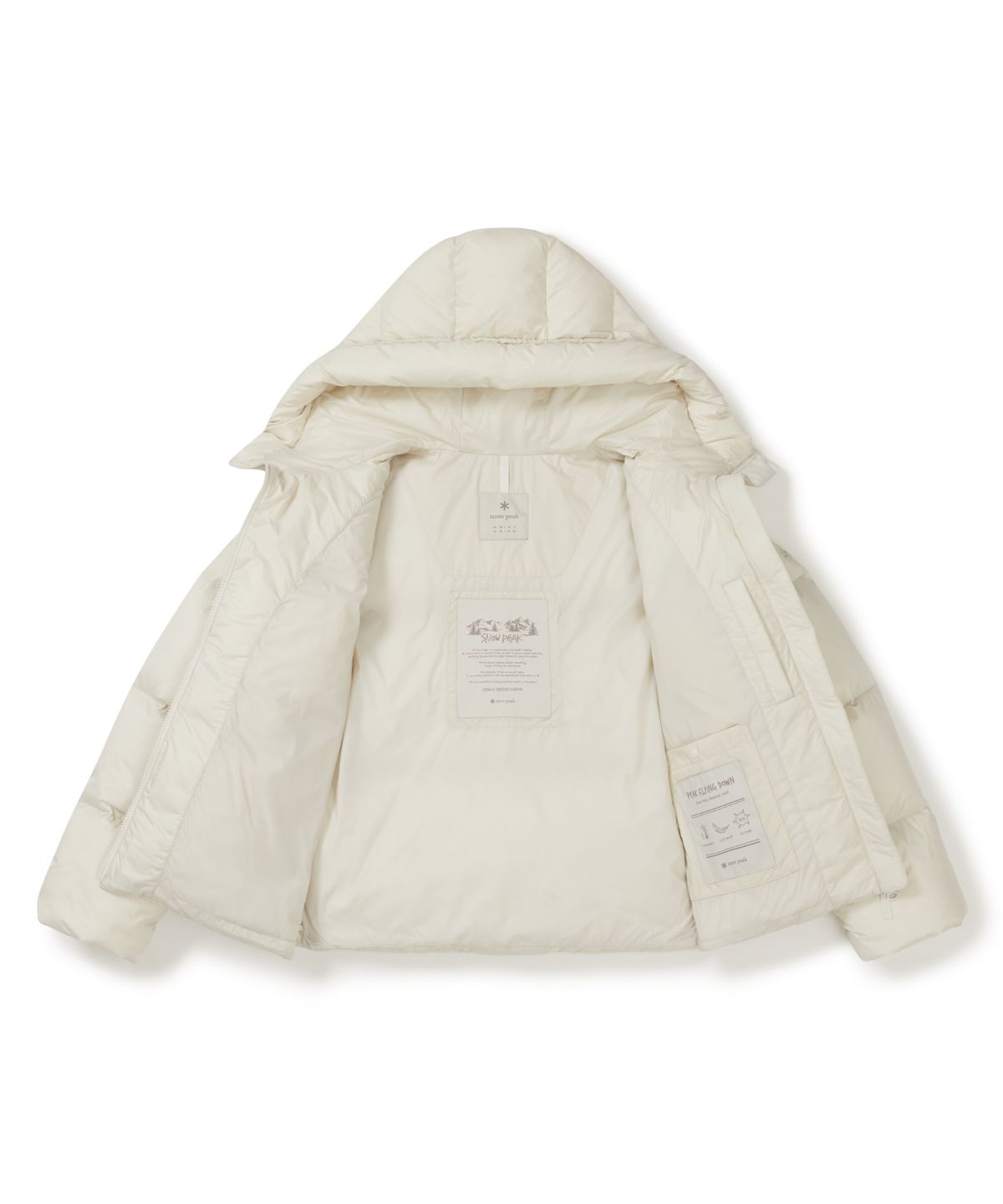 스노우피크 어패럴(SNOWPEAK APPAREL) 퍼피나 여성 후드 헤비 다운 자켓 (S25WWFDJ21) Sand Beige
