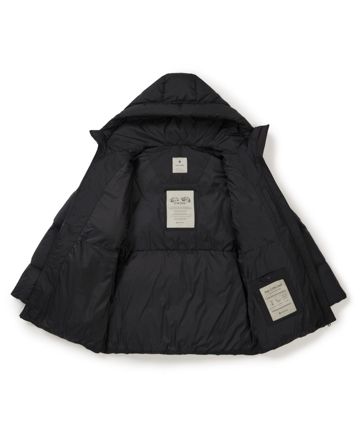 스노우피크 어패럴(SNOWPEAK APPAREL) 퍼피나 여성 중기장 헤비 다운 자켓 (S25WWFDJ23) Black