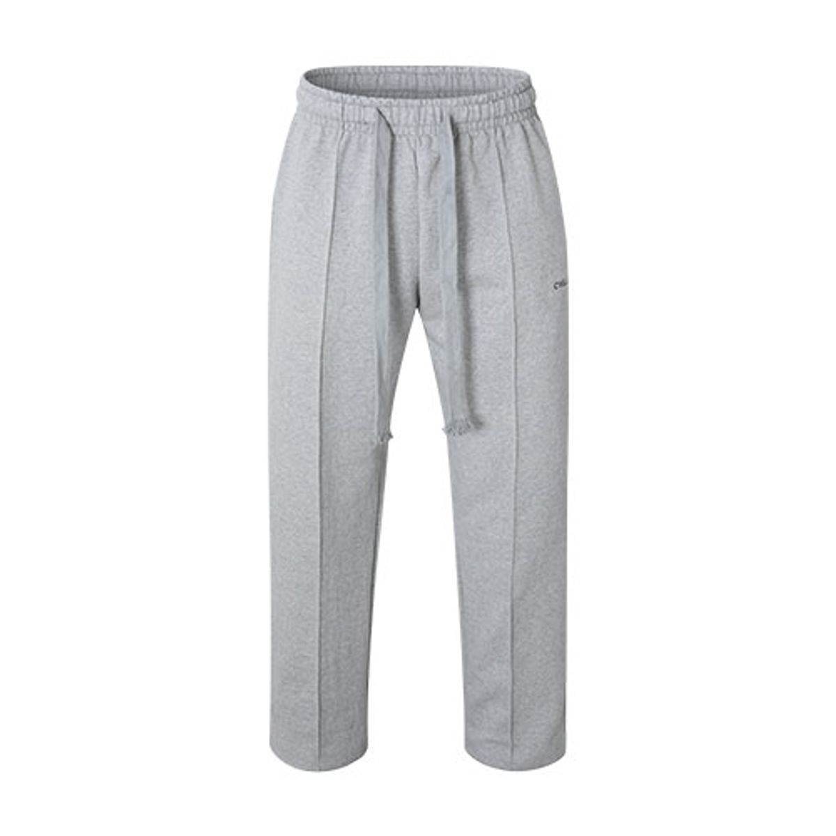 칠사(CHILLSA) 4-Season Pin Tuck Training Pants_Melange Gray