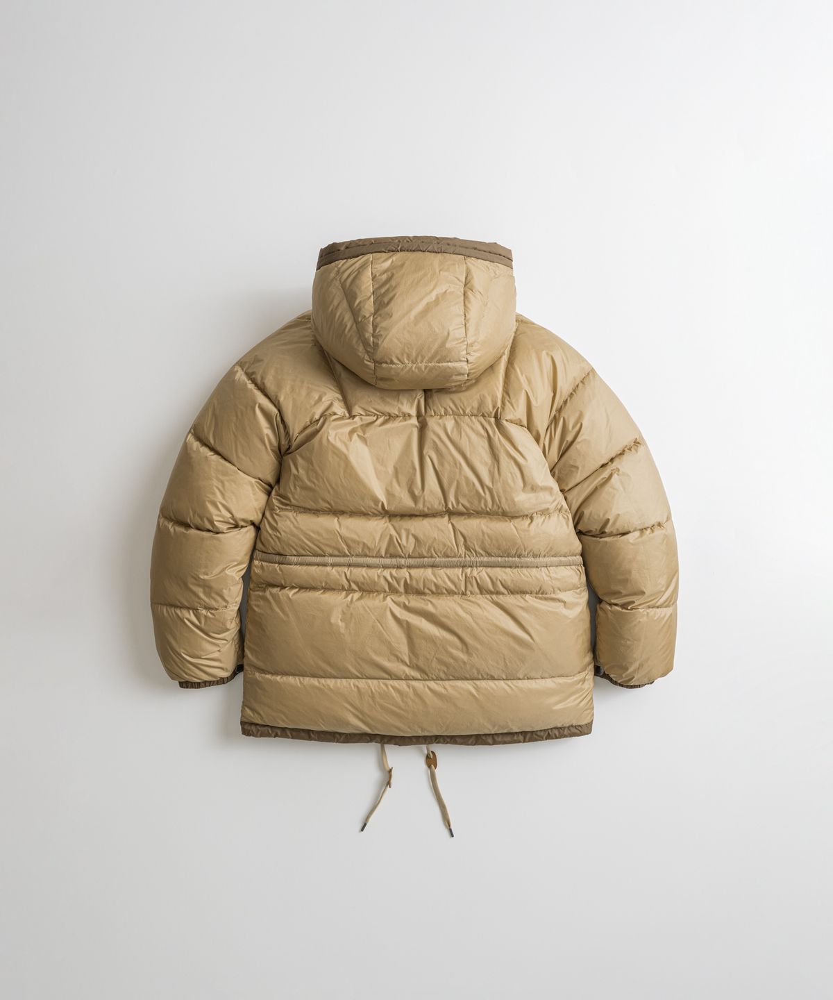 비헤비어(BEHEAVYER) SIERRA DUCK DOWN PARKA d.brown/tan