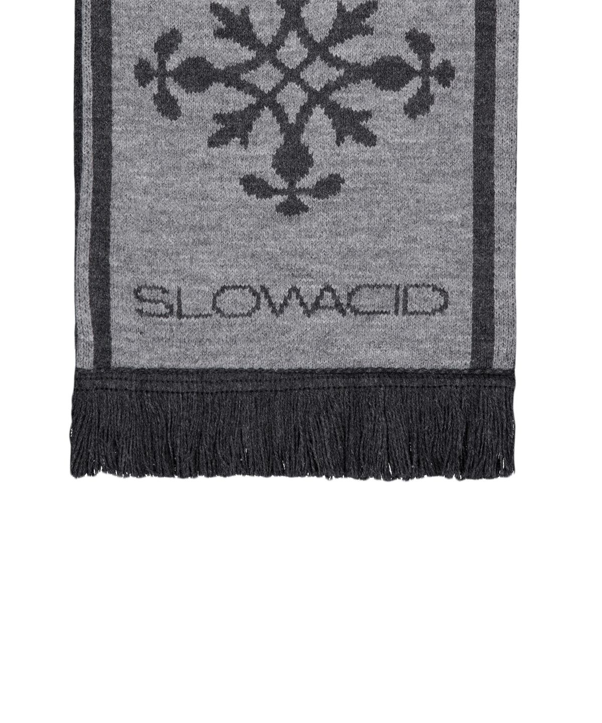 슬로우애시드(SLOWACID) 아크틱 리버시블 머플러 [차콜]