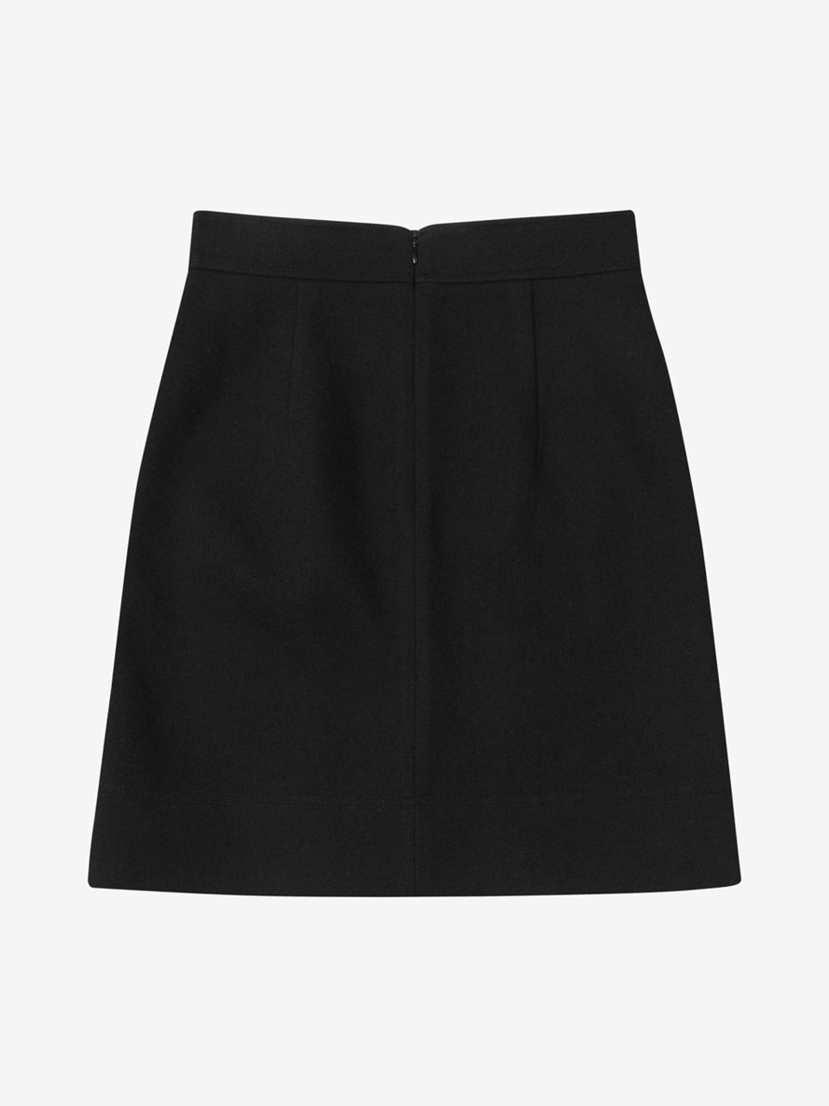 엘유브이엠(LUVM) CLASSIC WOOL SKIRT_BLACK