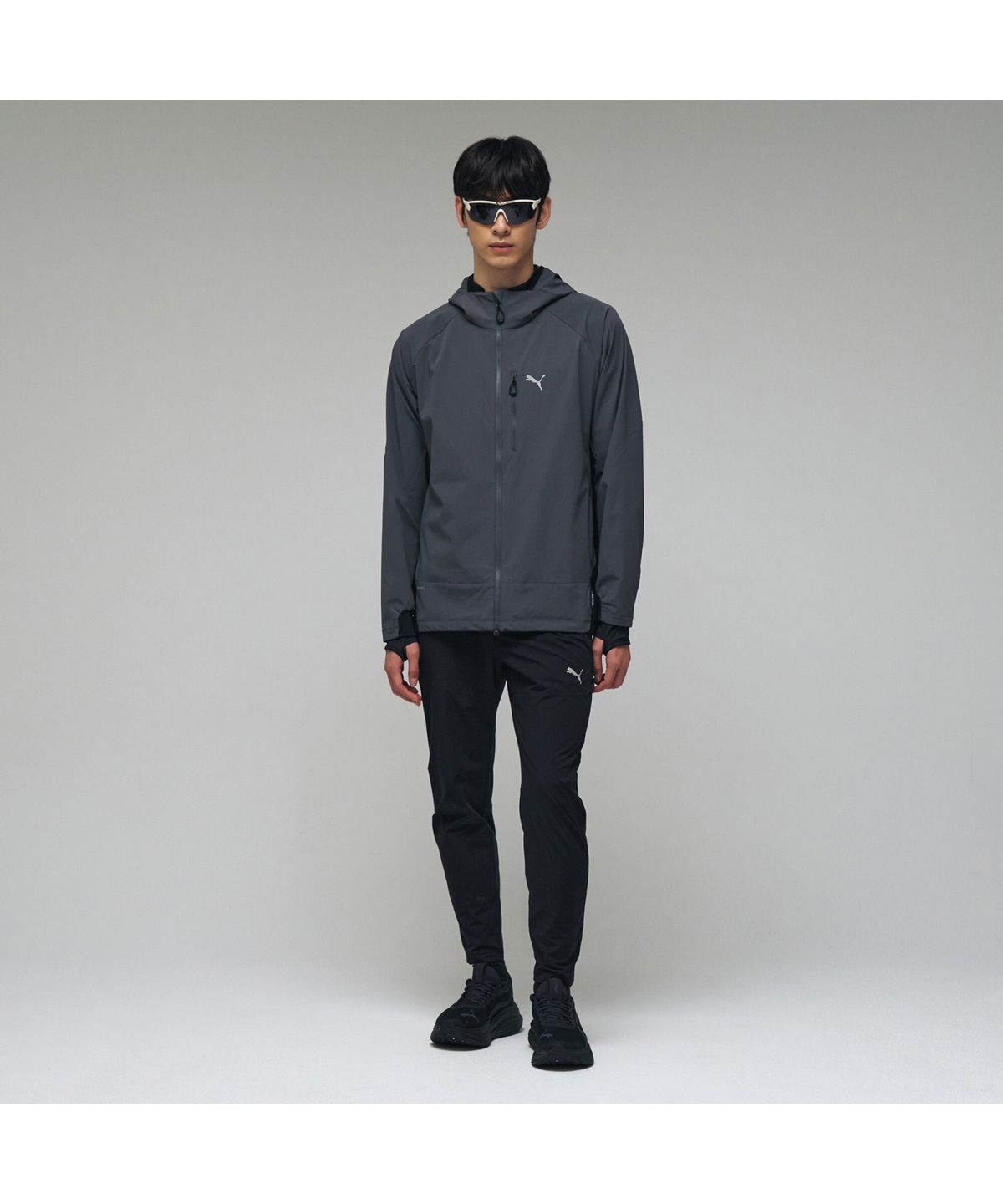 푸마(PUMA) 폴라텍 러닝 자켓 M Hybrid Running Jacket (52971701)