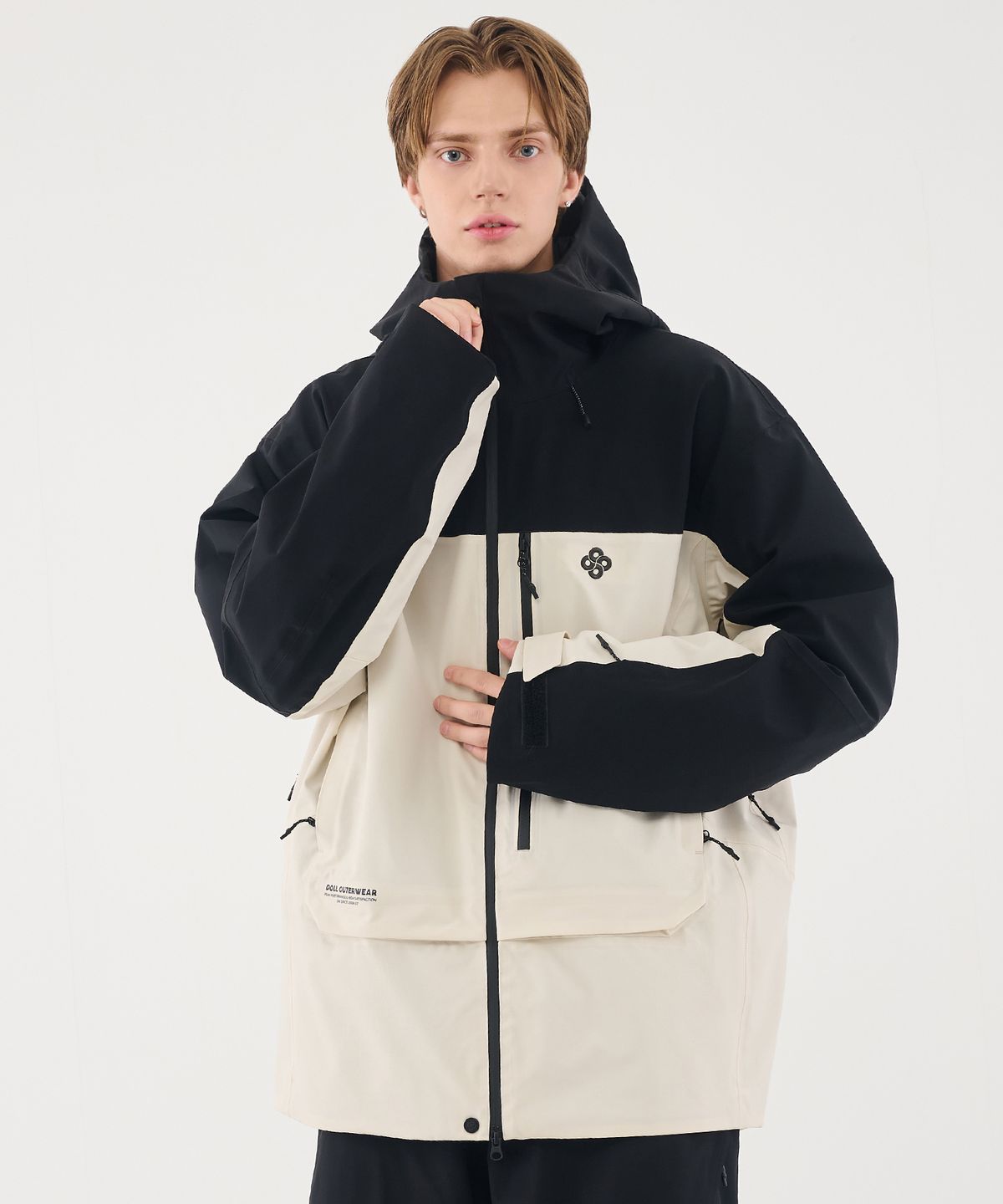 돌아우터웨어(DOLL OUTERWEAR) 2526 3L 시마 자켓 BLACK 남녀공용