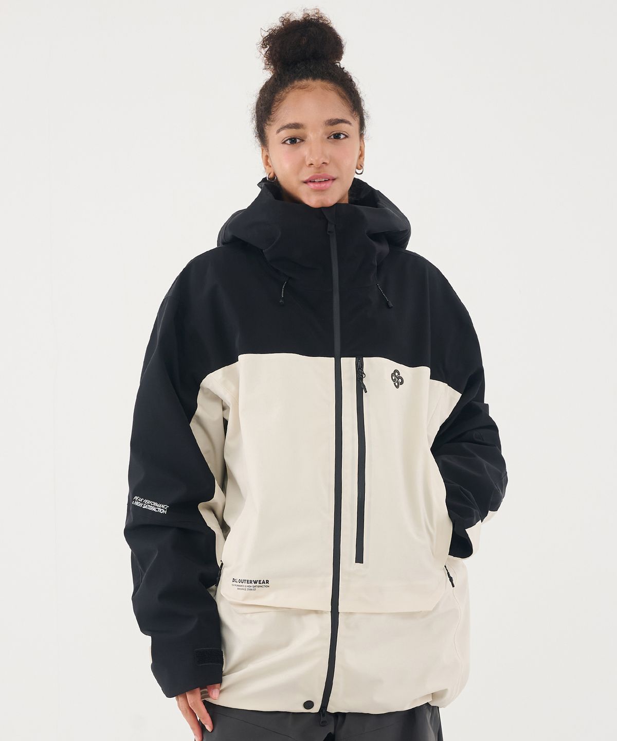 돌아우터웨어(DOLL OUTERWEAR) 2526 3L 시마 자켓 BLACK 남녀공용