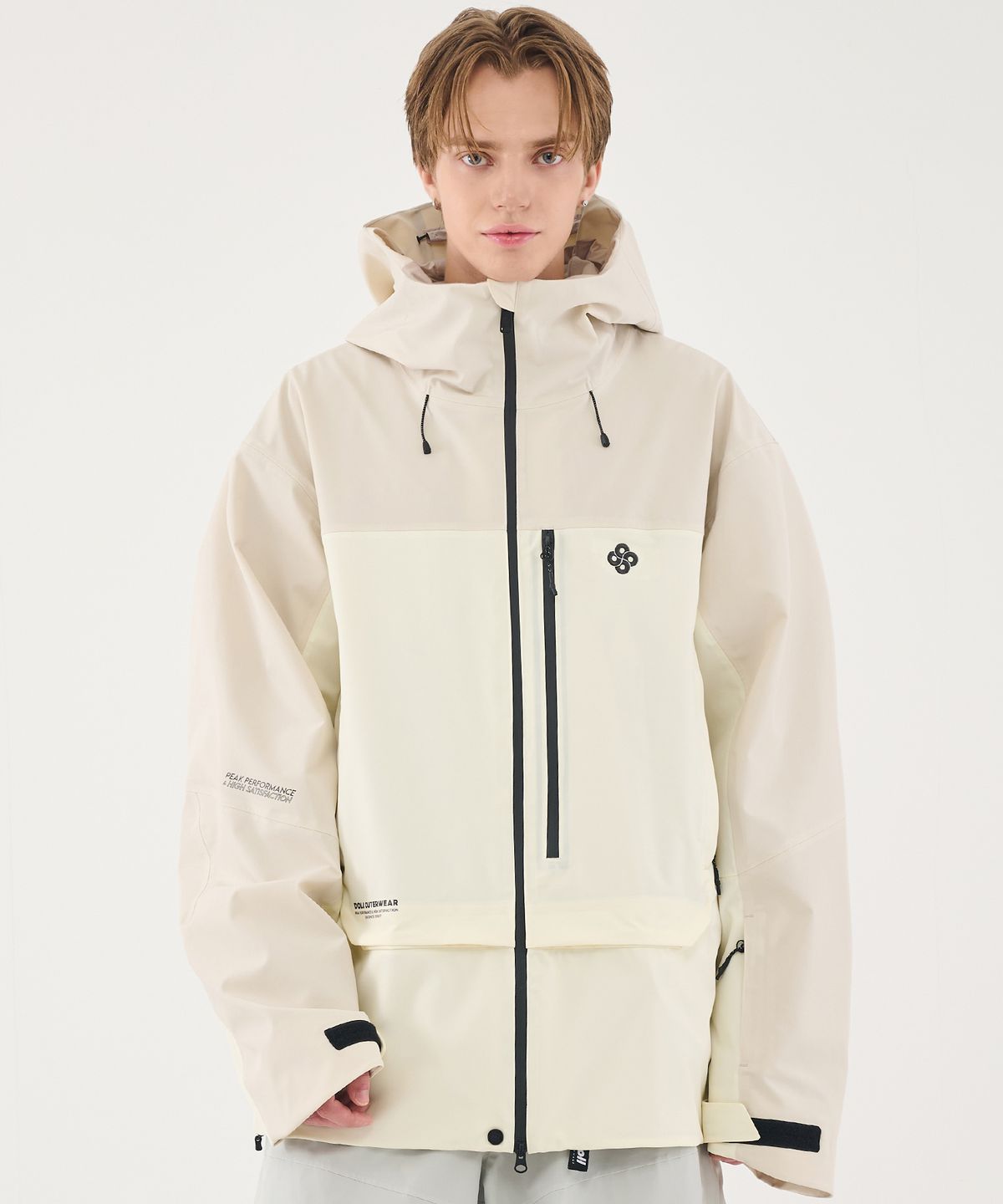 돌아우터웨어(DOLL OUTERWEAR) 2526 3L 시마 자켓 IVORY 남녀공용