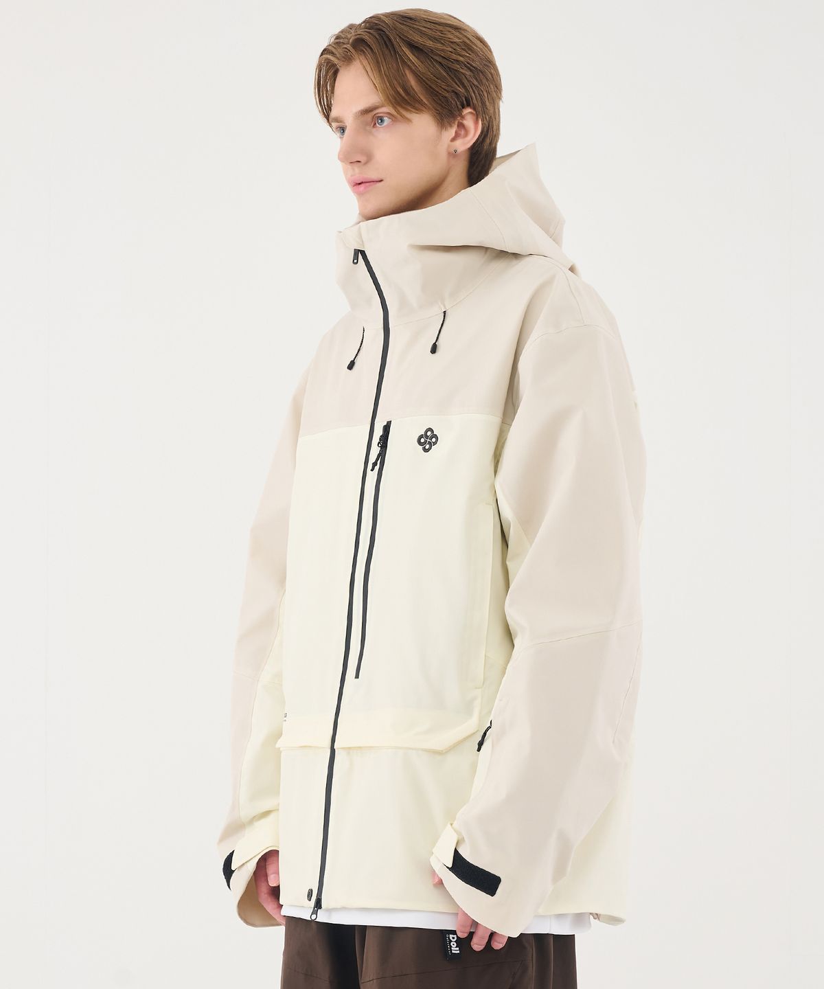 돌아우터웨어(DOLL OUTERWEAR) 2526 3L 시마 자켓 IVORY 남녀공용