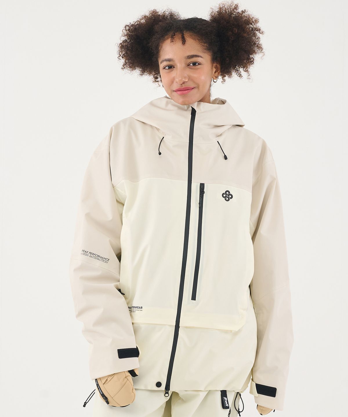 돌아우터웨어(DOLL OUTERWEAR) 2526 3L 시마 자켓 IVORY 남녀공용