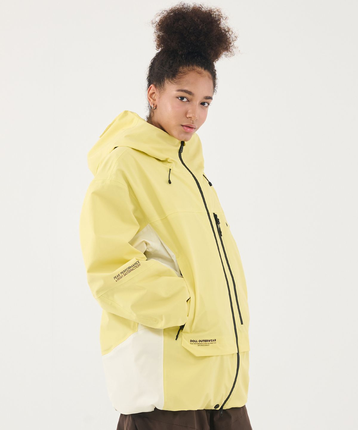 돌아우터웨어(DOLL OUTERWEAR) 2526 3L 시마 자켓 LEMON 남녀공용