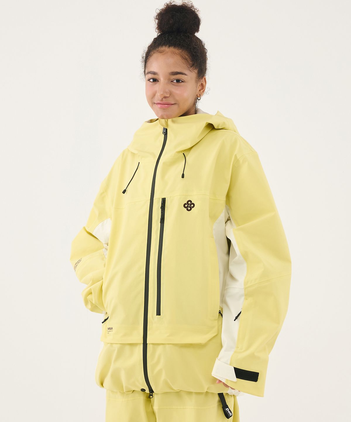 돌아우터웨어(DOLL OUTERWEAR) 2526 3L 시마 자켓 LEMON 남녀공용