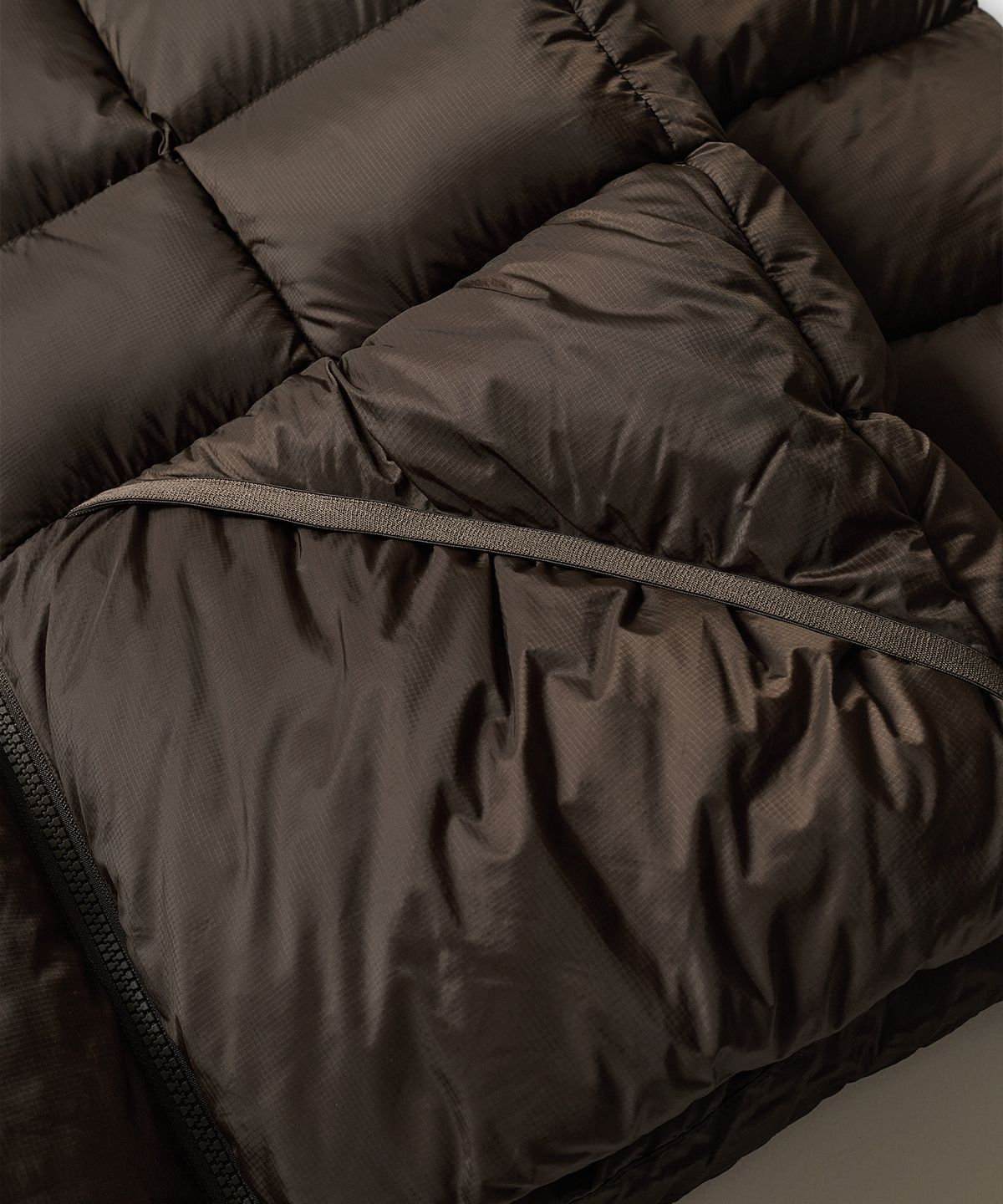 에스파이(ESFAI) LIGHT PUFFER DOWN JACKET (BROWN)