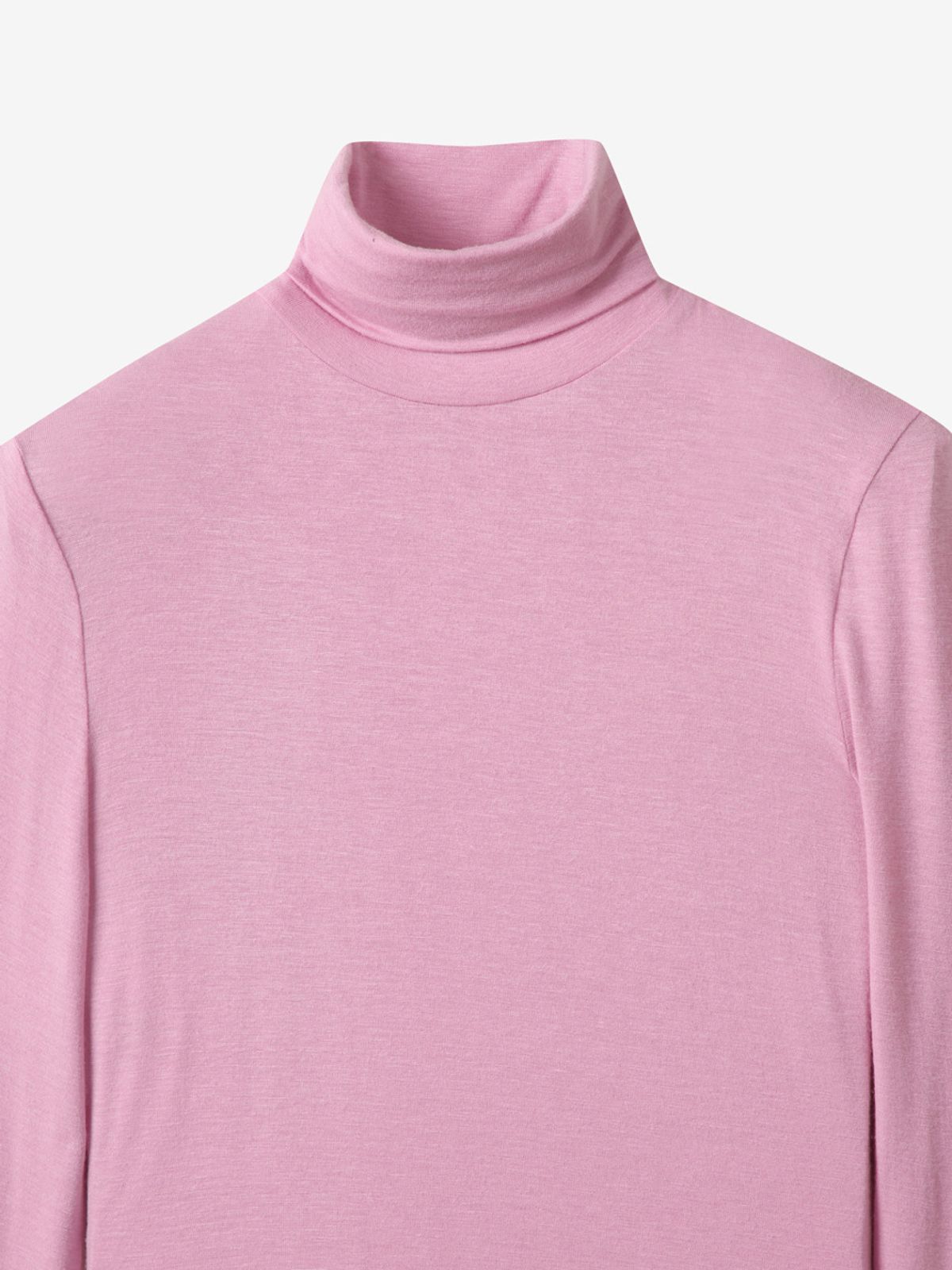 엘유브이엠(LUVM) BASIC TURTLENECK TOP_PINK