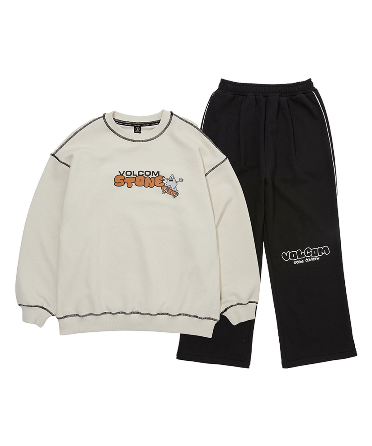 볼컴 키즈(VOLCOM KIDS) 플라잉 스톤 셋업 D5F010