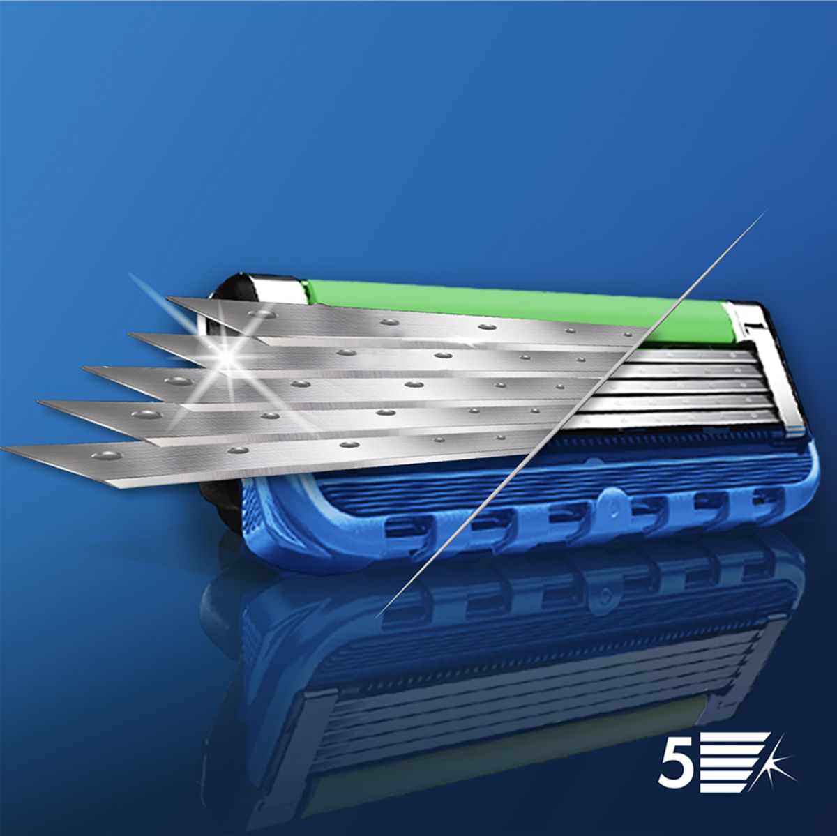 질레트(GILLETTE) 프로글라이드 울트라 파워 면도기 핸들1 + 면도날 8입