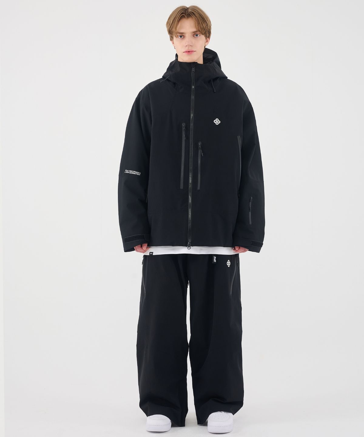 돌아우터웨어(DOLL OUTERWEAR) 2526 3L 이보크 자켓 BLACK 남녀공용