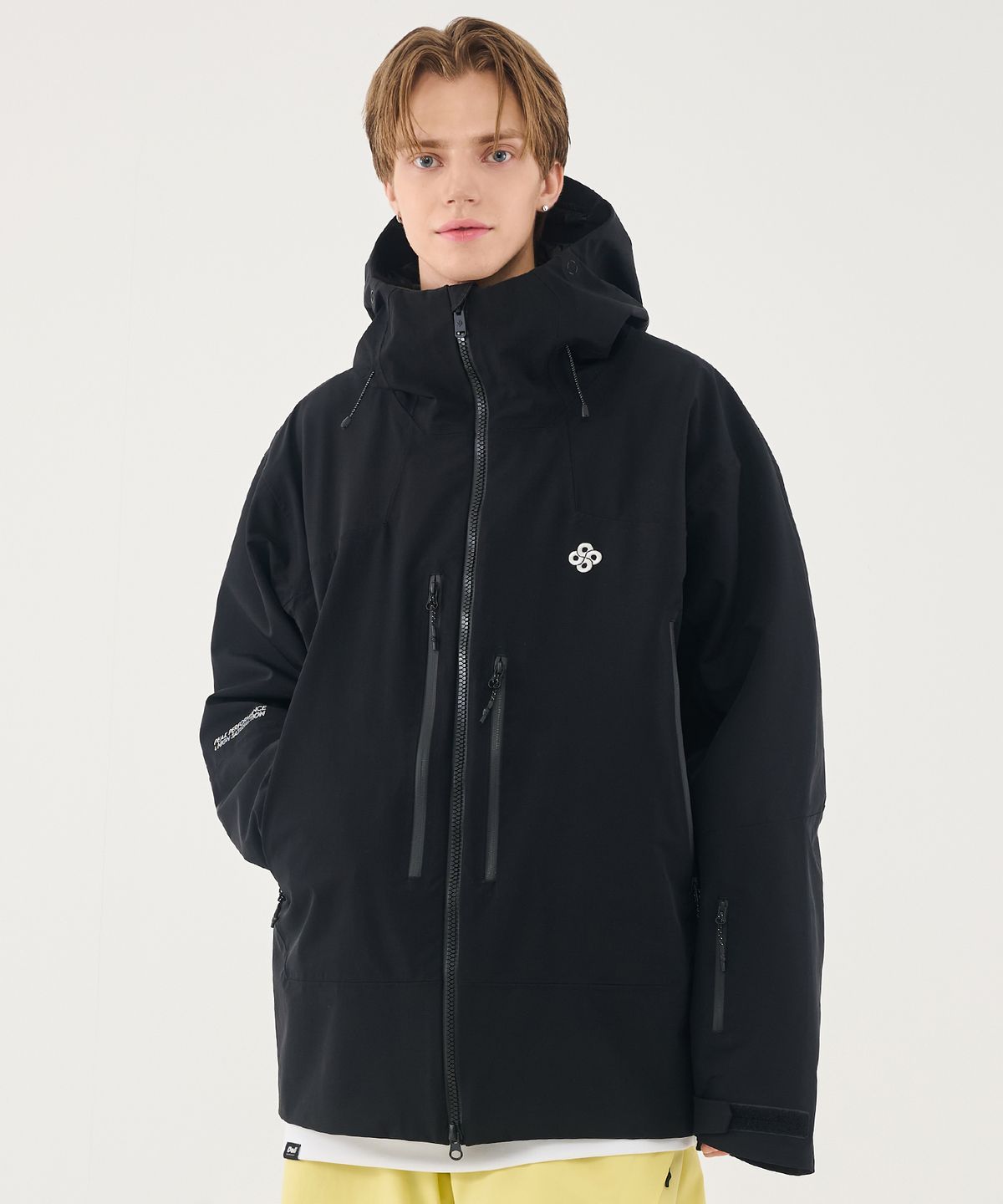 돌아우터웨어(DOLL OUTERWEAR) 2526 3L 이보크 자켓 BLACK 남녀공용