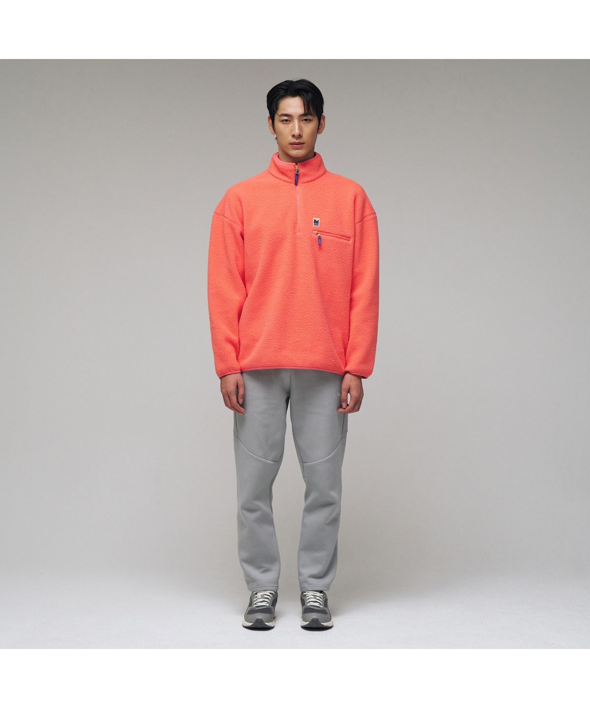 푸마(PUMA) 플리스 하프집업 티 U Fleece Half-zip Tee (52949101)