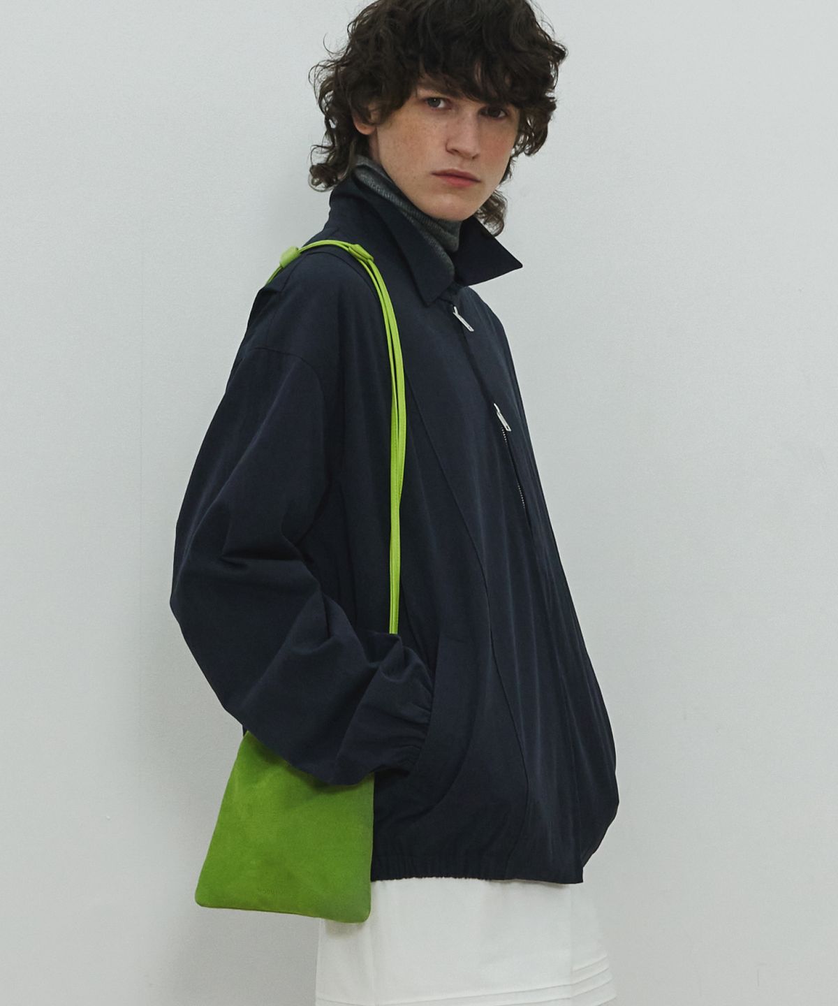 문선 아카이브(MOONSUN ARCHIVE) Suede Lucky Bag / Green