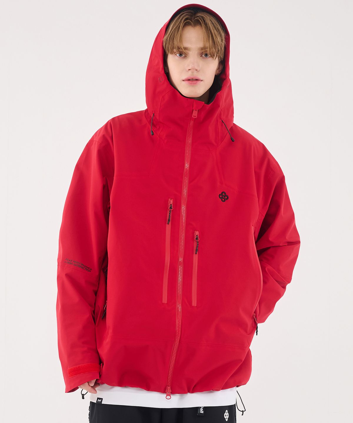돌아우터웨어(DOLL OUTERWEAR) 2526 3L 이보크 자켓 RED 남녀공용