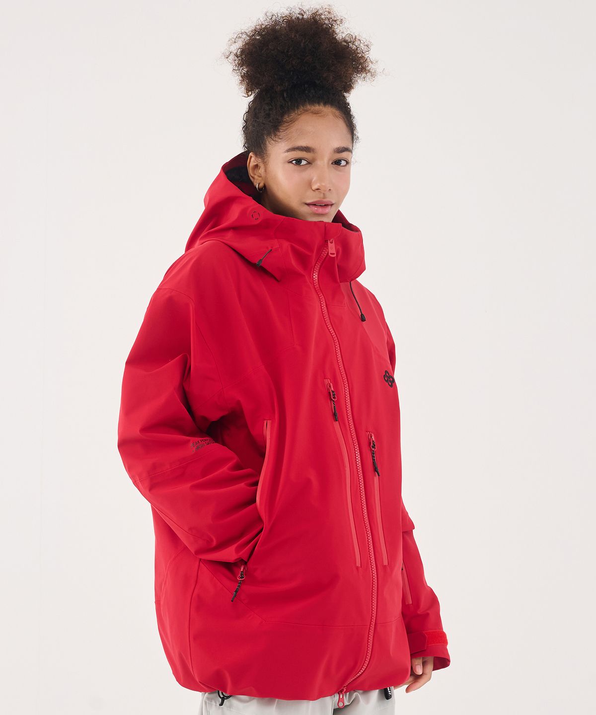돌아우터웨어(DOLL OUTERWEAR) 2526 3L 이보크 자켓 RED 남녀공용