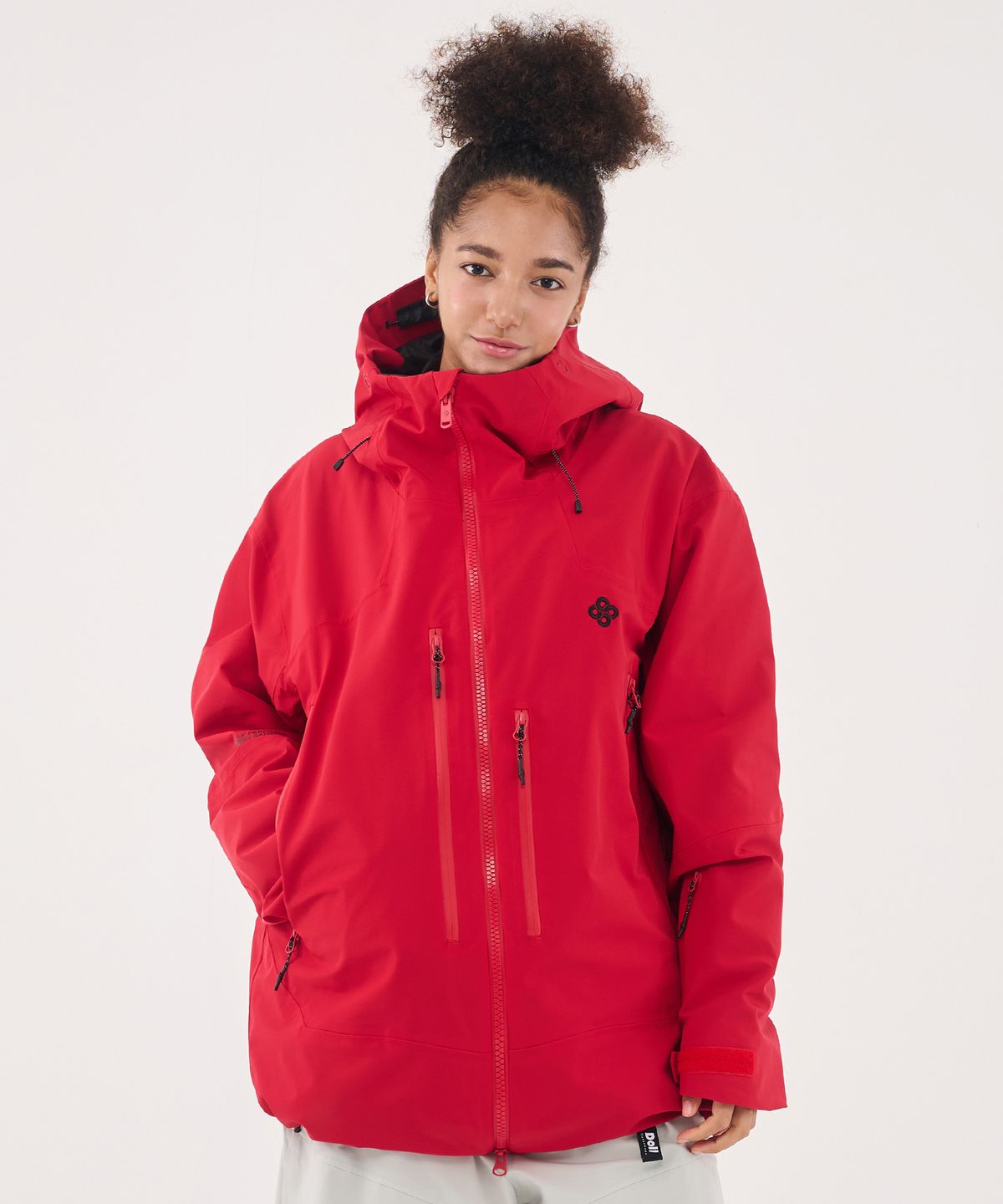 돌아우터웨어(DOLL OUTERWEAR) 2526 3L 이보크 자켓 RED 남녀공용