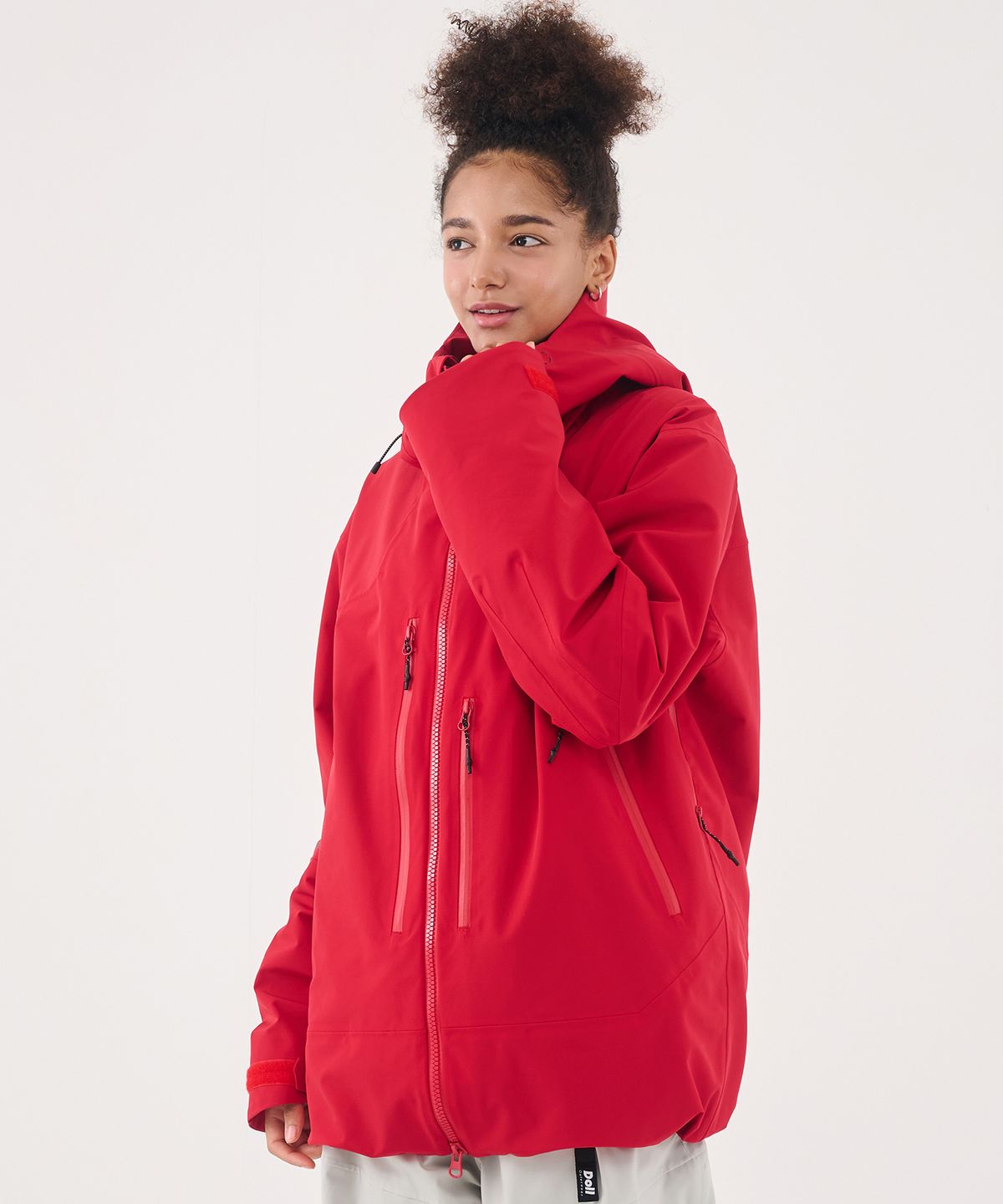 돌아우터웨어(DOLL OUTERWEAR) 2526 3L 이보크 자켓 RED 남녀공용