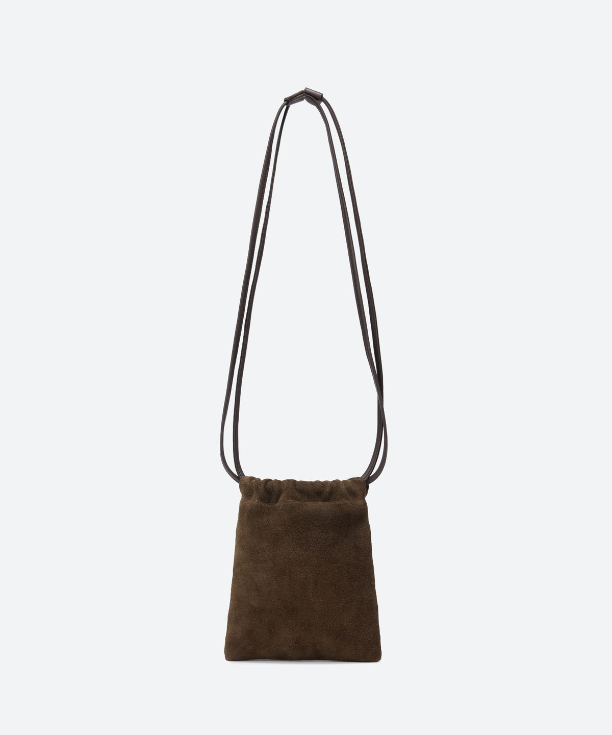 문선 아카이브(MOONSUN ARCHIVE) Suede Lucky Bag / Brown
