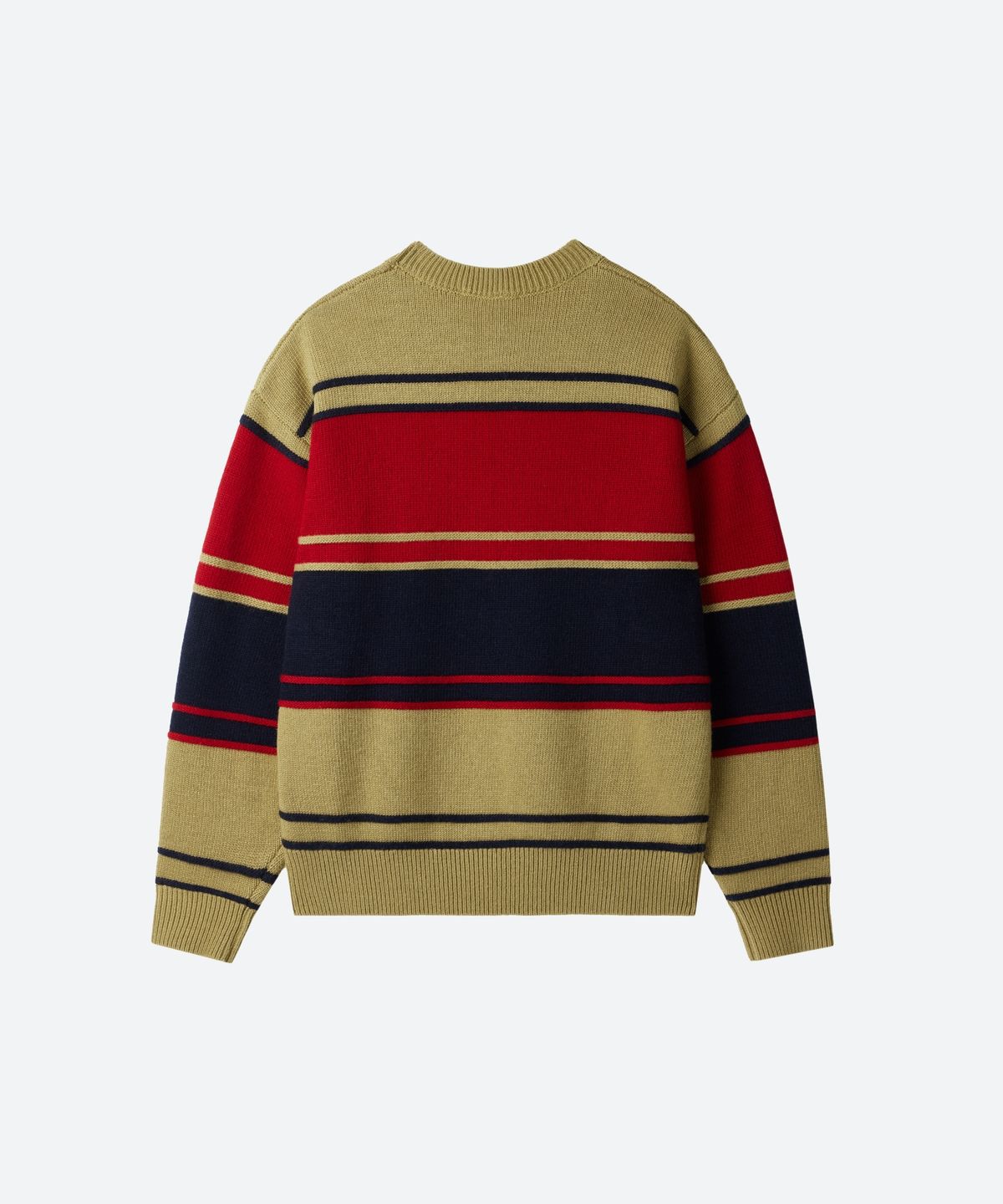 문선 아카이브(MOONSUN ARCHIVE) M.C UNISEX, Color Block Knit / Beige