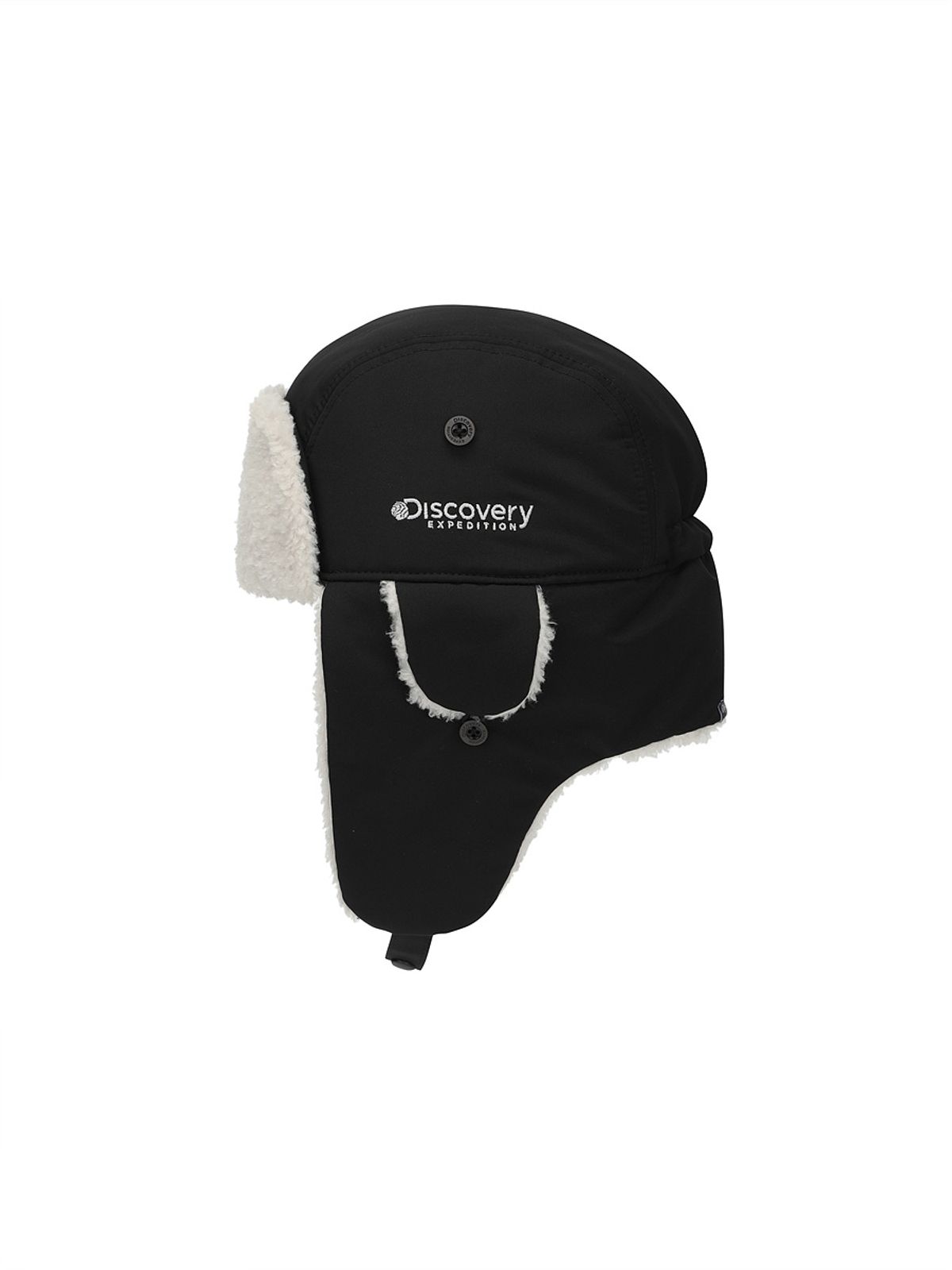 디스커버리 익스페디션(DISCOVERY EXPEDITION) 플리스 라이너 트래퍼 (BLACK)