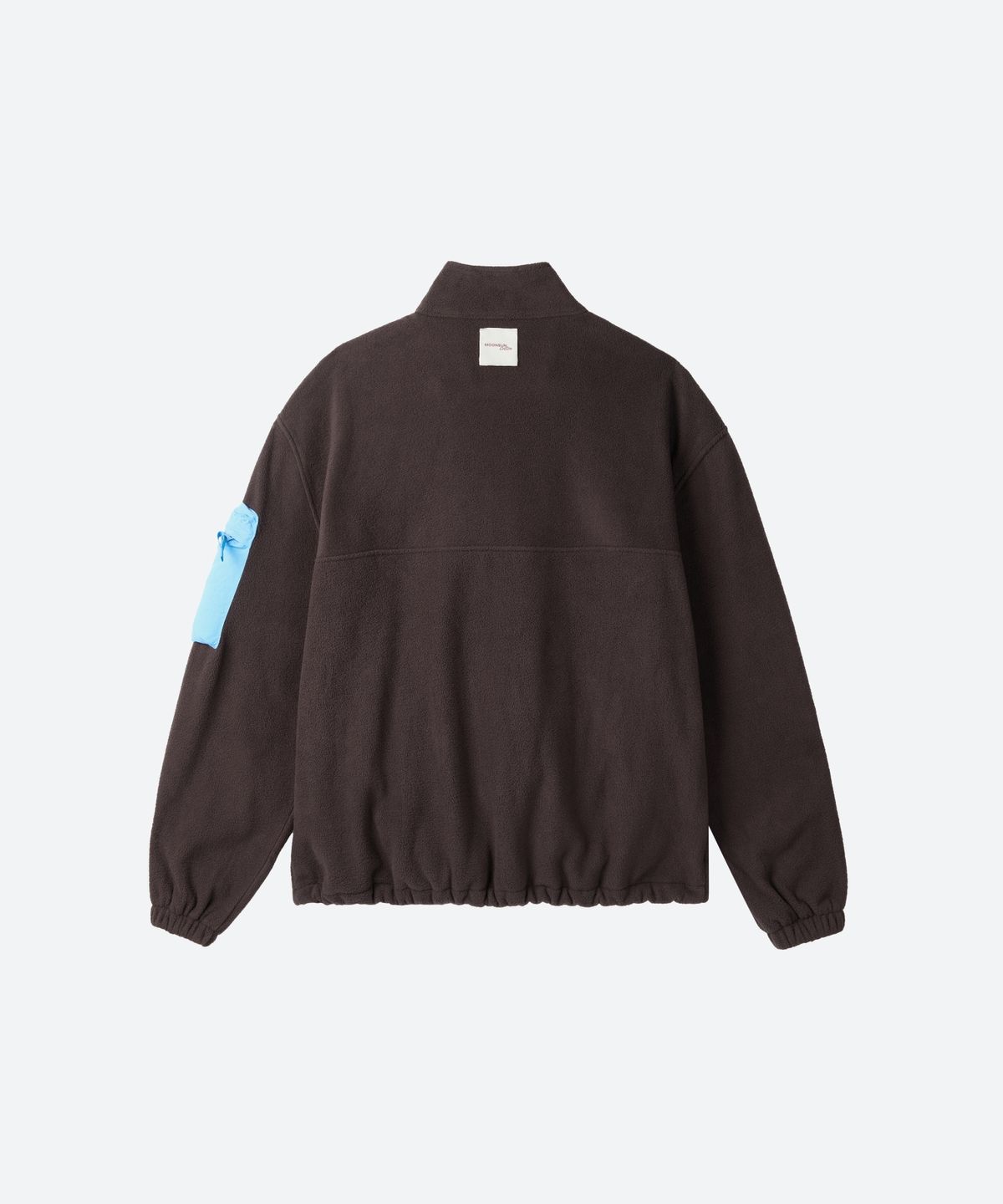 문선 아카이브(MOONSUN ARCHIVE) M.C UNISEX, Half Zip-up Fleece / Brown