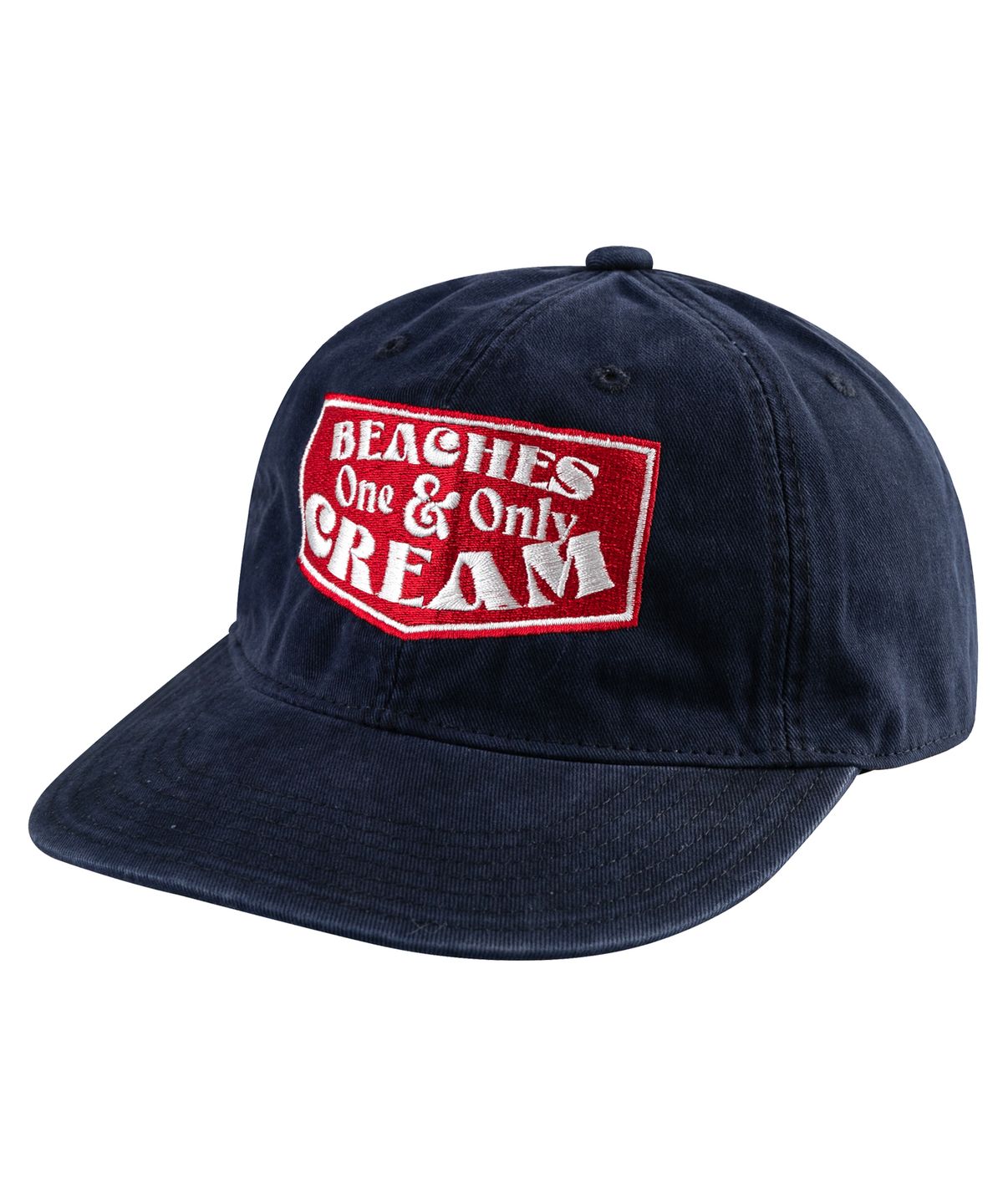 비치스앤크림(BEACHESANDCREAM) One Only Plat-Ball cap-Navy