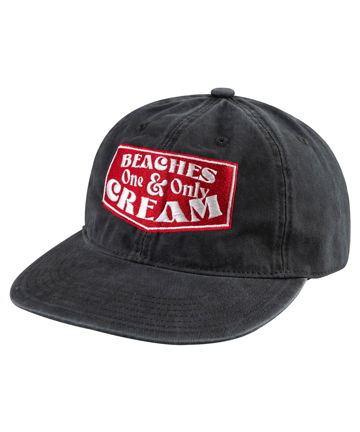 비치스앤크림(BEACHESANDCREAM) One Only Plat-Ball cap-Charcoal