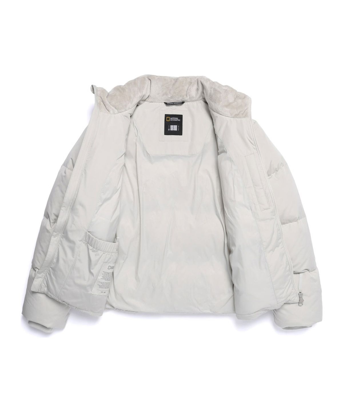 내셔널지오그래픽(NATIONALGEOGRAPHIC) N254UDW941 레이만 하이넥 덕다운 점퍼 L/GREY