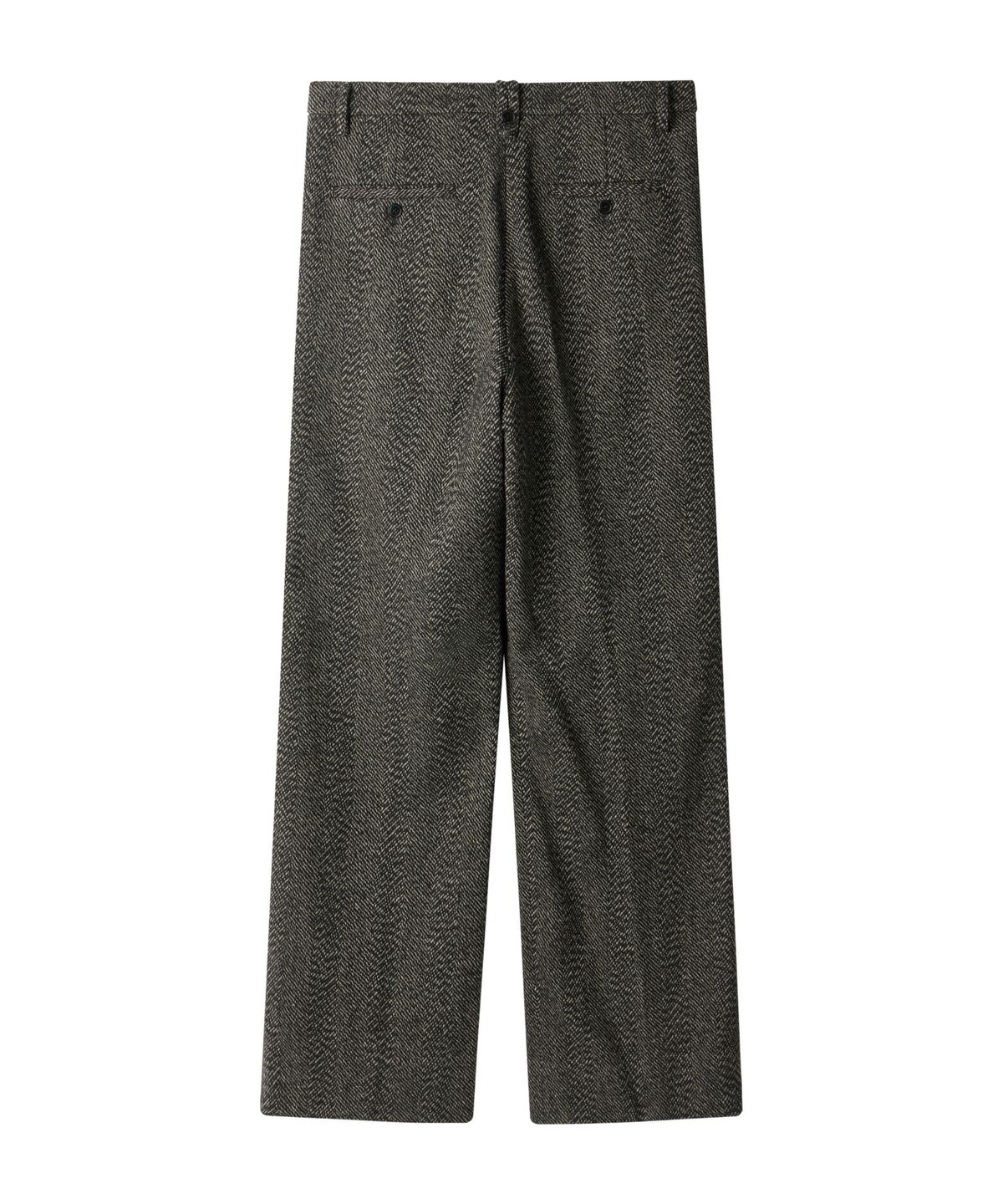 문선(MOONSUN) UNISEX, Herringbone Slacks / Brown