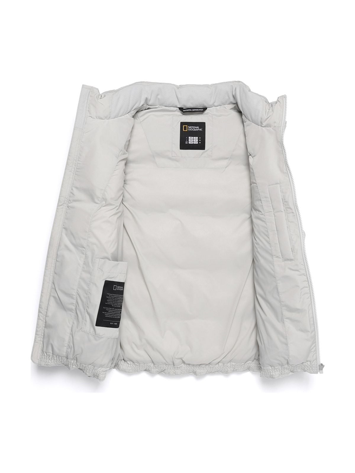 내셔널지오그래픽(NATIONALGEOGRAPHIC) N254UPV902 패딩 베스트 L/GREY