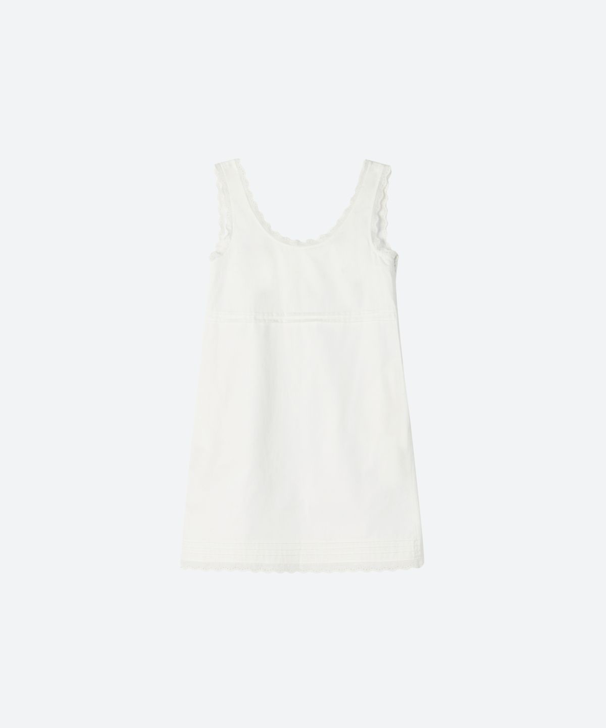 문선 아카이브(MOONSUN ARCHIVE) MJ Cotton Lace Dress / White