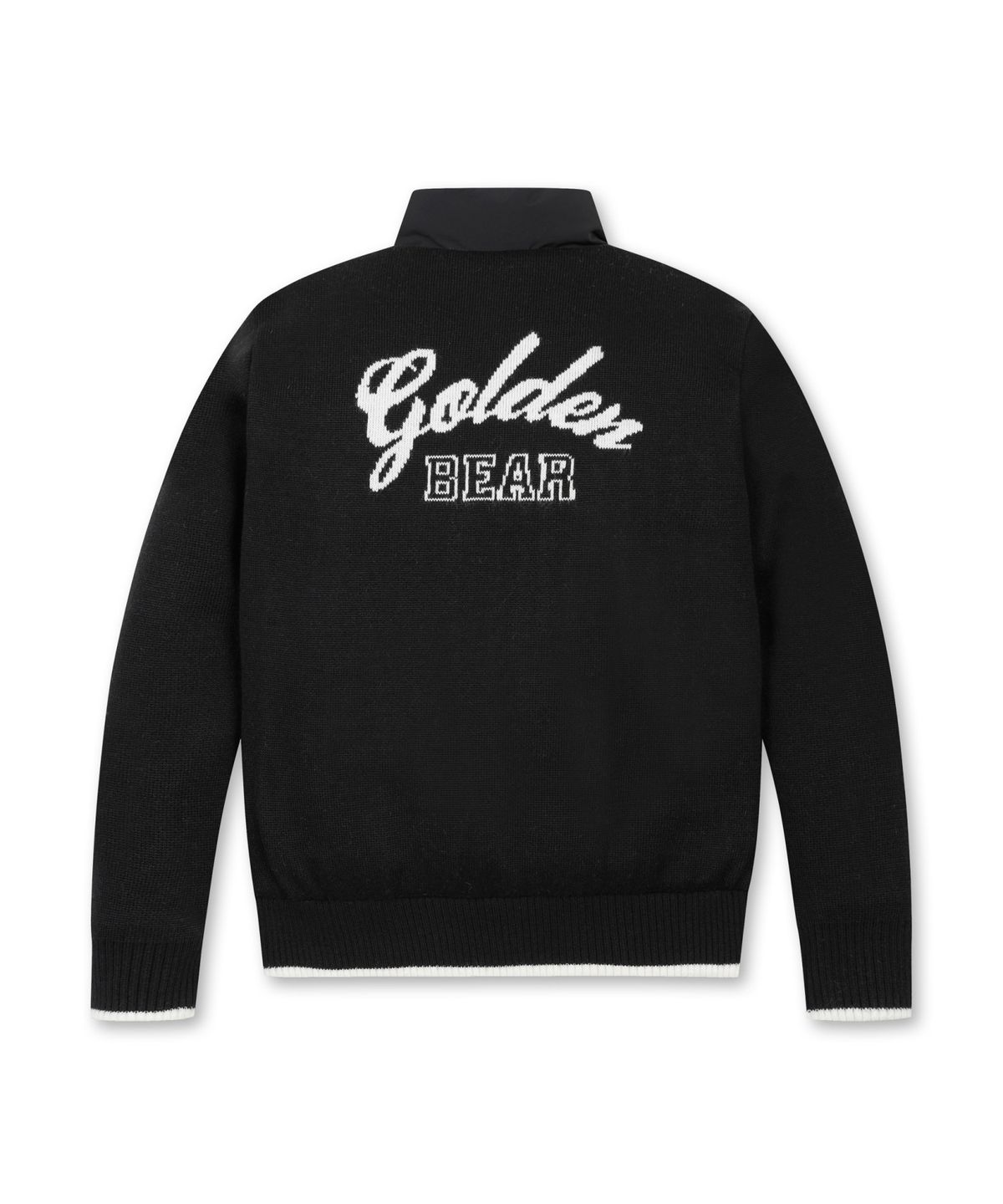 골든베어(GOLDEN BEAR) (W) Knit Hybrid Down Jacket G5UAW25831BKX