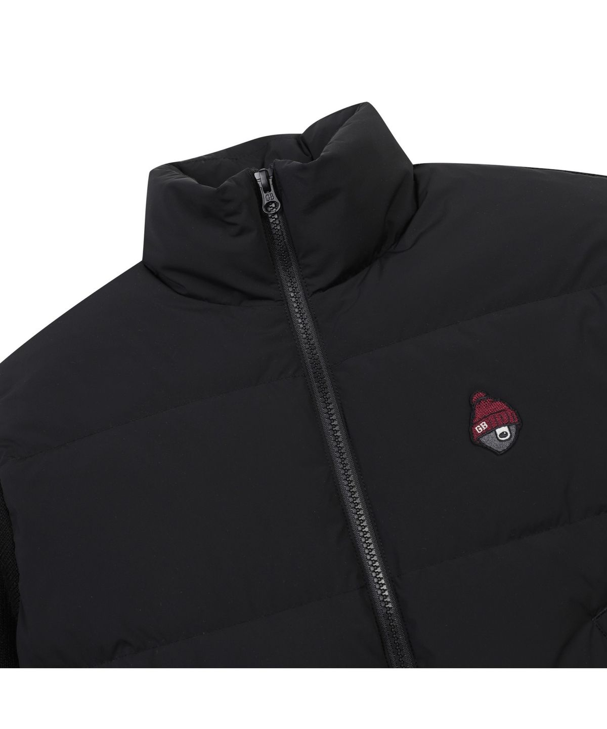 골든베어(GOLDEN BEAR) (W) Knit Hybrid Down Jacket G5UAW25831BKX