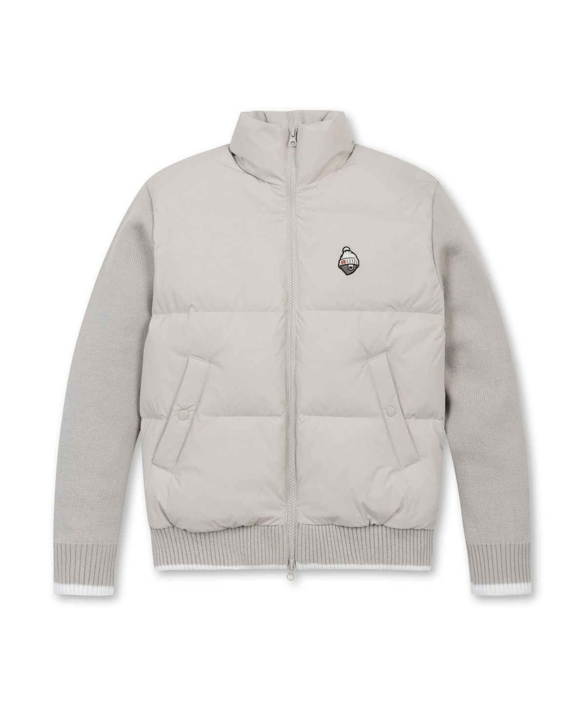 골든베어(GOLDEN BEAR) (W) Knit Hybrid Down Jacket G5UAW25831GYX