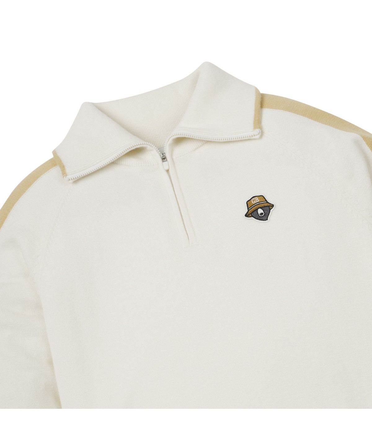 골든베어(GOLDEN BEAR) (W) Windproof Lining Half Zip Knit G5WAW25931IVX